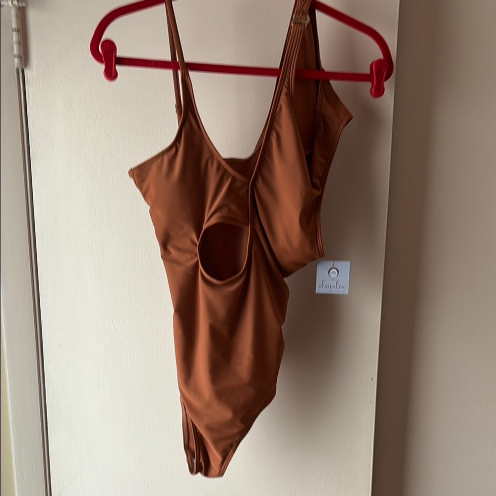 Aluna Levi Elegant Brown Swimwear